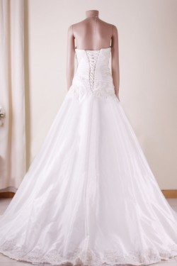 A-line Sweetheart Lace Bridal Gown Wedding Dress WD010783