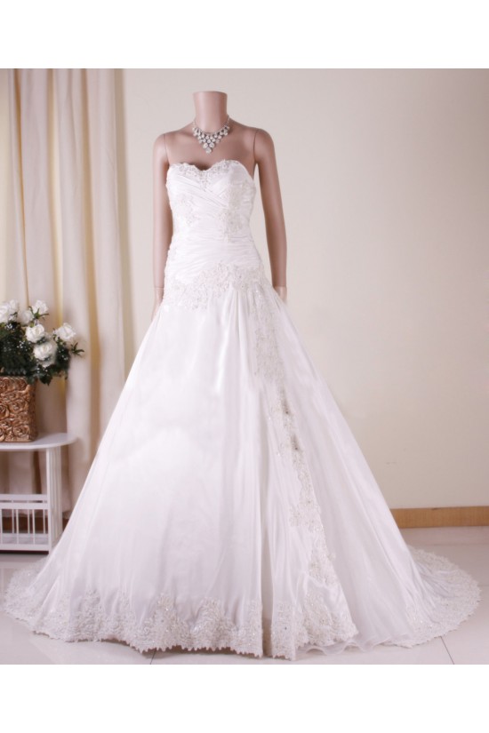 A-line Sweetheart Lace Bridal Gown Wedding Dress WD010783 A-line Sweetheart Lace Bridal Gown Wedding Dress WD010783