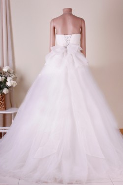 Ball Gown Strapless Bridal Gown Wedding Dress WD010784