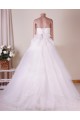 Ball Gown Strapless Bridal Gown Wedding Dress WD010784