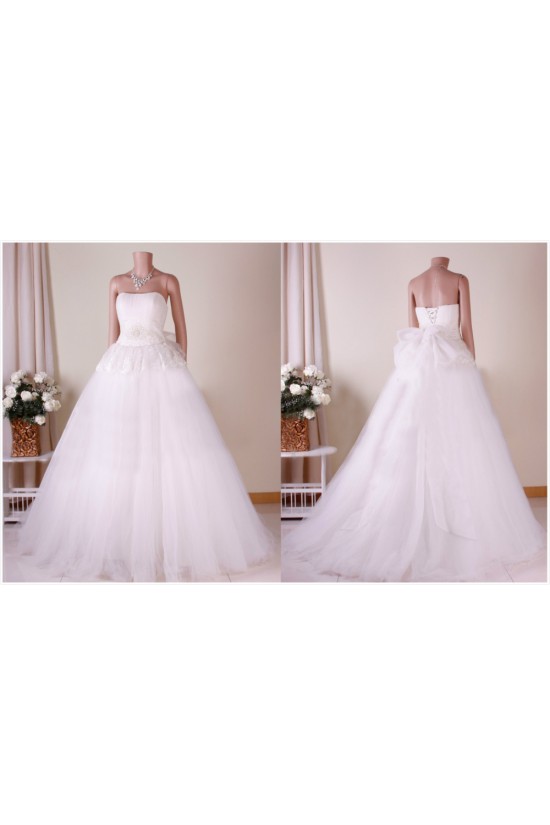 Ball Gown Strapless Bridal Gown Wedding Dress WD010784 Ball Gown Strapless Bridal Gown Wedding Dress WD010784