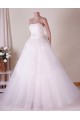 Ball Gown Strapless Bridal Gown Wedding Dress WD010784