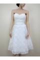 A-line Sweetheart Short Bridal Gown Wedding Dress WD010786