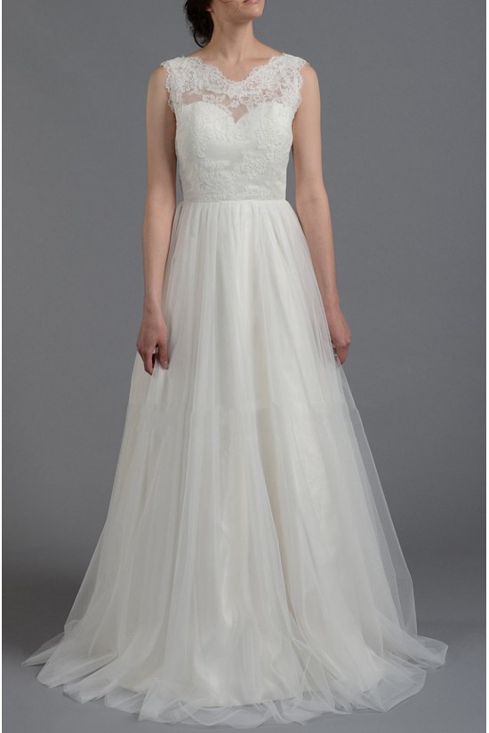 A-line Lace Bridal Gown Wedding Dress WD010787 A-line Lace Bridal Gown Wedding Dress WD010787