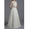 A-line Beaded Lace Bridal Gown Wedding Dress WD010788