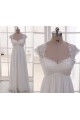 Empire Lace and Chiffon Maternity Bridal Gown Wedding Dress WD010789 Empire Lace and Chiffon Maternity Bridal Gown Wedding Dress WD010789