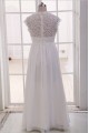 Empire Lace and Chiffon Maternity Bridal Gown Wedding Dress WD010789