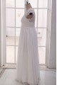 Empire Lace and Chiffon Maternity Bridal Gown Wedding Dress WD010789