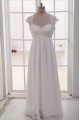 Empire Lace and Chiffon Maternity Bridal Gown Wedding Dress WD010789