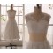 A-line Short Lace Bridal Gown Wedding Dress WD010792