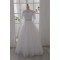Ball Gown Half Sleeves Lace Bridal Gown Wedding Dress WD010794