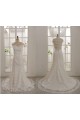 Trumpet/Mermaid Sweetheart Lace Bridal Gown Wedding Dress WD010795