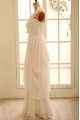 Sheath/Column One Shoulder Chiffon Bridal Gown Wedding Dress WD010799