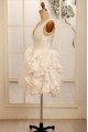 Ball Gown V-neck Short Bridal Gown Wedding Dress WD010800