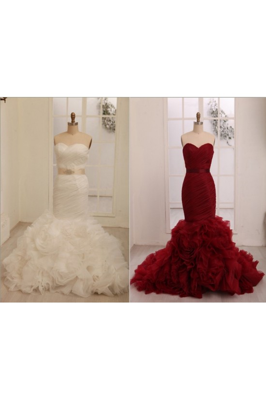Trumpet/Mermaid Sweetheart Bridal Wedding Dresses WD010801 Trumpet/Mermaid Sweetheart Bridal Wedding Dresses WD010801