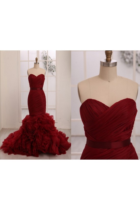 Trumpet/Mermaid Sweetheart Bridal Wedding Dresses WD010801 Trumpet/Mermaid Sweetheart Bridal Wedding Dresses WD010801
