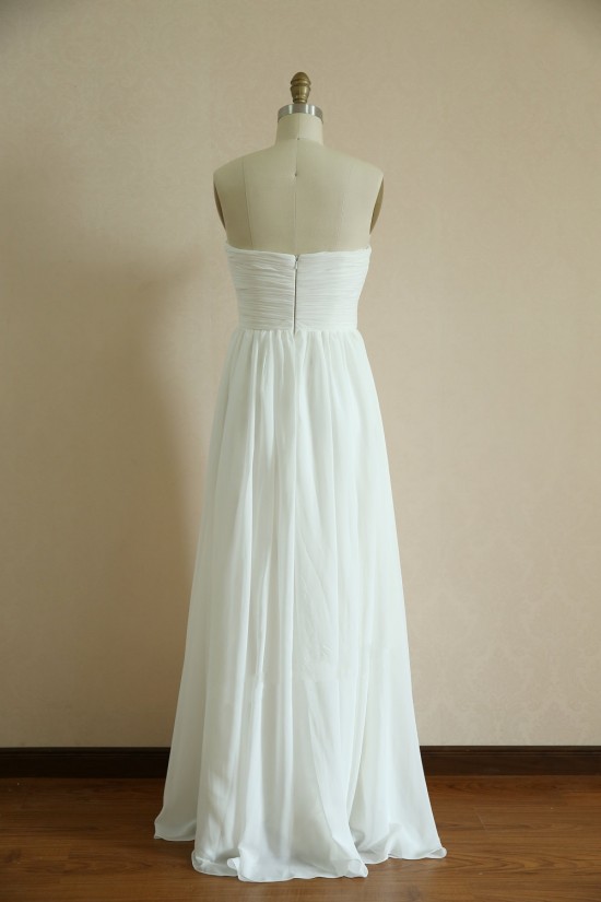 A-line Chiffon Bridal Wedding Dresses WD010805