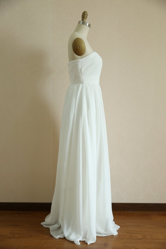 A-line Chiffon Bridal Wedding Dresses WD010805