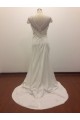 Trumpet/Mermaid Cap Sleeves Beaded Bridal Wedding Dresses WD010815 Trumpet/Mermaid Cap Sleeves Beaded Bridal Wedding Dresses WD010815