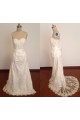 Elegant Sweetheart Beaded Appliques Bridal Wedding Dresses WD010818