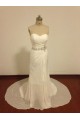Beaded Chiffon Sweetheart Bridal Wedding Dresses WD010820