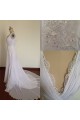 V-neck Lace and Chiffon Bridal Wedding Dresses WD010821 V-neck Lace and Chiffon Bridal Wedding Dresses WD010821