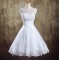 A-line Beaded Lace Short Bridal Wedding Dresses WD010831