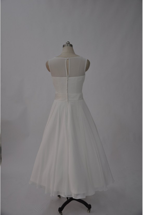 A-line Short Bridal Wedding Dresses WD010835