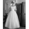 Ball Gown Half Sleeves Lace Appliques Bridal Wedding Dresses WD010849