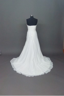 A-line Sweetheart Chiffon Bridal Wedding Dresses WD010857