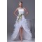 A-Line Strapless Beaded Court Train Wedding Dresses 2030004