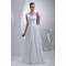 Sheath/Column Sweep Train Chiffon Wedding Dresses 2030005