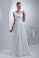 Sheath/Column Sweep Train Chiffon Wedding Dresses 2030005 Sheath/Column Sweep Train Chiffon Wedding Dresses 2030005