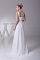 A-Line Illusion Sleeves V-Neck Beaded Chiffon Wedding Dresses 2030008 A-Line Illusion Sleeves V-Neck Beaded Chiffon Wedding Dresses 2030008