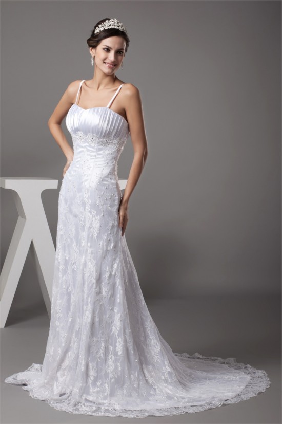 A-Line Beaded Lace Spaghetti Straps New Arrival Wedding Dresses 2030010 A-Line Beaded Lace Spaghetti Straps New Arrival Wedding Dresses 2030010