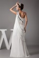 Sheath/Column One-Shoulder Chiffon Wedding Dresses 2030011 Sheath/Column One-Shoulder Chiffon Wedding Dresses 2030011