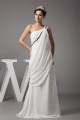Sheath/Column One-Shoulder Chiffon Wedding Dresses 2030011 Sheath/Column One-Shoulder Chiffon Wedding Dresses 2030011