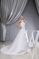 A-Line Sleeveless High-Neck Sweet Wedding Dresses 2030013 A-Line Sleeveless High-Neck Sweet Wedding Dresses 2030013