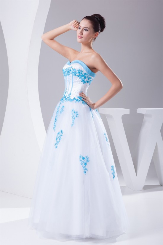Ball Gown Sweetheart Sleeveless Beaded Wedding Dresses 2030017