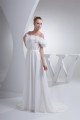 A-Line Sleeveless Chiffon Organza Beaded Wedding Dresses 2030023 A-Line Sleeveless Chiffon Organza Beaded Wedding Dresses 2030023