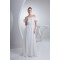 A-Line Sleeveless Chiffon Organza Beaded Wedding Dresses 2030023