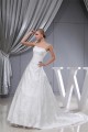 A-Line Sleeveless Satin Lace Organza Sweetheart Wedding Dresses 2030026 A-Line Sleeveless Satin Lace Organza Sweetheart Wedding Dresses 2030026