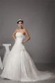 Ball Gown Strapless Beaded Appliques Court Train Wedding Dresses 2030027 Ball Gown Strapless Beaded Appliques Court Train Wedding Dresses 2030027
