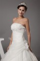Ball Gown Strapless Beaded Appliques Court Train Wedding Dresses 2030027 Ball Gown Strapless Beaded Appliques Court Train Wedding Dresses 2030027