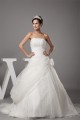 Ball Gown Strapless Beaded Appliques Court Train Wedding Dresses 2030027 Ball Gown Strapless Beaded Appliques Court Train Wedding Dresses 2030027