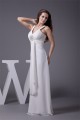 Sheath/Column Sleeveless Straps Chiffon Floor-Length Wedding Dresses 2030032 Sheath/Column Sleeveless Straps Chiffon Floor-Length Wedding Dresses 2030032