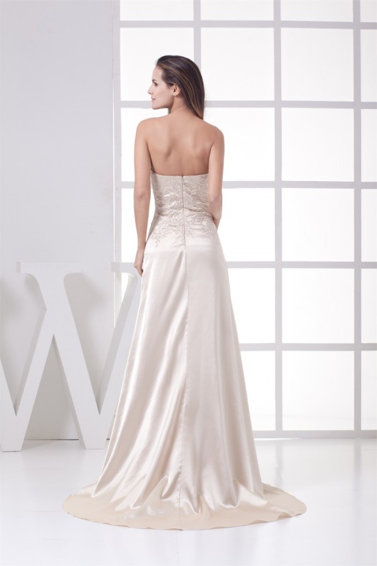 A-Line Sweetheart Embroidered Beaded Wedding Dresses 2030036 A-Line Sweetheart Embroidered Beaded Wedding Dresses 2030036