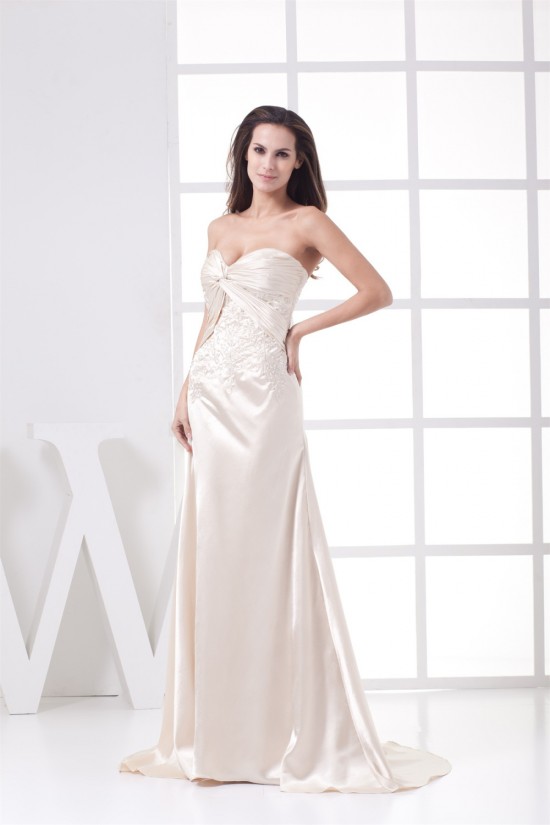 A-Line Sweetheart Embroidered Beaded Wedding Dresses 2030036 A-Line Sweetheart Embroidered Beaded Wedding Dresses 2030036