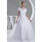 Ball Gown Short Sleeve Beaded Applique New Arrival Wedding Dresses 2030040