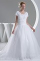 Ball Gown Short Sleeve Beaded Applique New Arrival Wedding Dresses 2030040 Ball Gown Short Sleeve Beaded Applique New Arrival Wedding Dresses 2030040